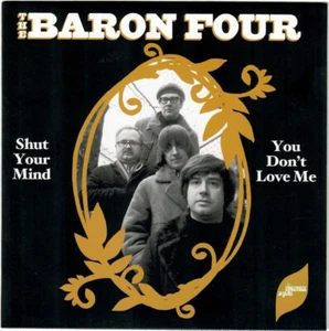 THE BARON FOUR Shut Your Mind You Don't Love Me 2019 Uk Garage Beat SP 45T - Picture 1 of 4