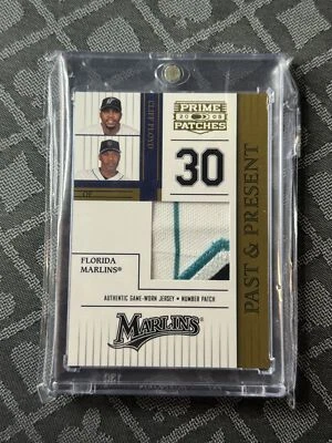 2005 Donruss Prime #PP-16 Клифф Флойд прошлое настоящее номер нашивка /131 - Изображение 1 из 2