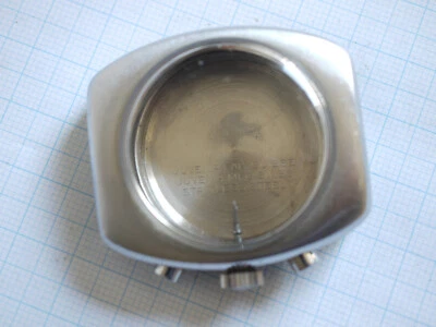 Estuche Juvenia Tricompass Valjoux 72 MFG Ø 37 x 42 mm y Cristal RARO Foto 1 de 4