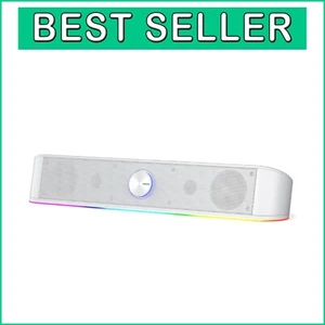 Versatile RGB Desktop Soundbar with USB Power & Adjustable Volume for Gaming - Picture 1 of 12