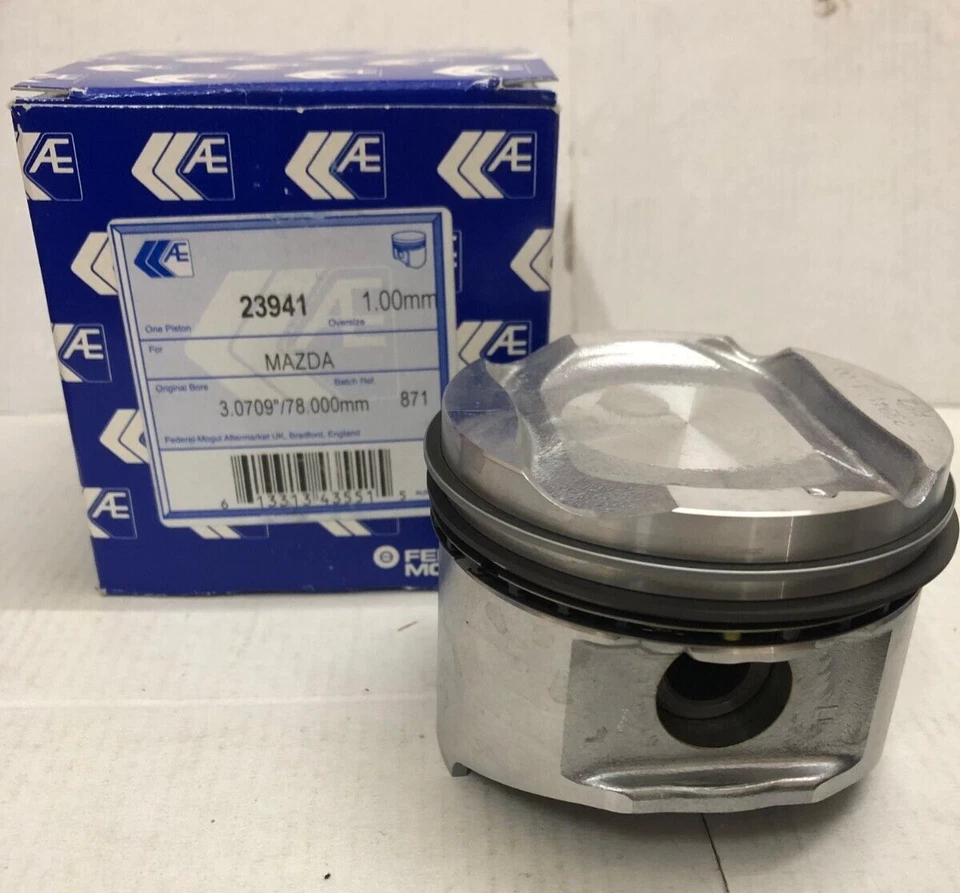 Conjunto de pistón 4 piezas X AE 23941 78,00 MM O/S 1,00 MM para MAZDA 323 III Estate BW Foto 1 de 4