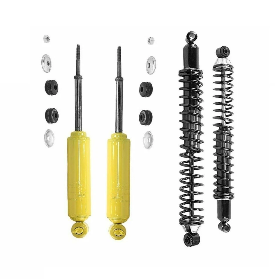 For Dodge D150 D250 Plymouth Trailduster Front & Rear Shock Absorbers KIT Monroe - Image 1 of 1