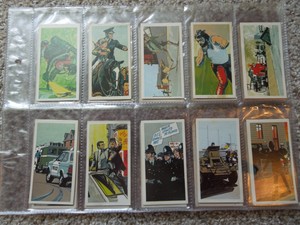 Brooke Bond Tea Cards, Police File, 1977, Complete Set of 40 In Sleeves
