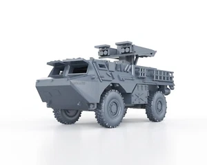 MODERN FRENCH - VAB HOT MEPHISTO FIRING - 1/56 1/72 1/87 1/100 3D PRINTED - Picture 1 of 4