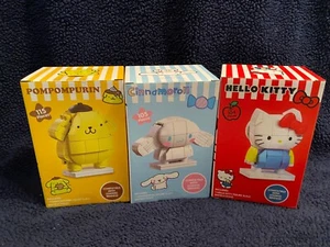 hello kitty Cinnamoroll Pompompurin Building block Figure Build your own :) - Picture 1 of 8