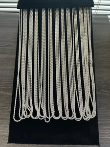 Sterling Silber 24" Massive Seil Kette 12 Stück Lot - Bild 1 von 5