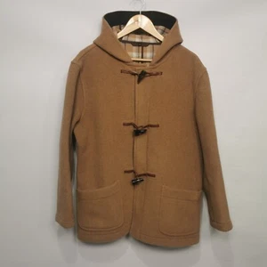 ~ Original Montgomery ~ Dufflecoat Herren XL hellbraun Horn umschaltbar ~ italienischer Wollmix ~ - Bild 1 von 24