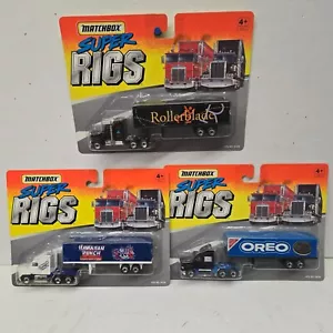Vintage Neu Matchbox Super Rigs Hawaiian Punch Oreo & Roller Blade Traktoren - Bild 1 von 18