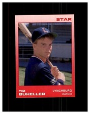1988 LYNCHBURG VIRGINIA RED SOX STAR #3 TIM BUHELLER