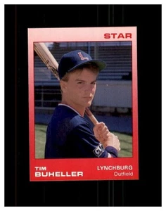1988 LYNCHBURG VIRGINIA RED SOX STAR #3 TIM BUHELLER - Picture 1 of 2