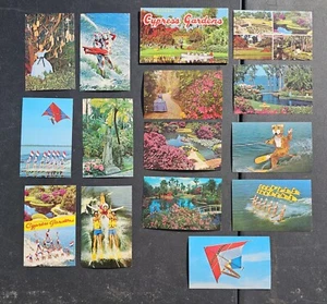 15 Vintage Cypress Gardens Postcards Aquamaids Corky Water-Ski Unposted Unused - Picture 1 of 20