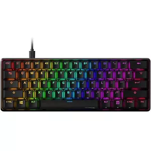 HyperX Alloy Origins 60 RGB mechanical gaming keyboard, HX Aqua - Tactile switch - Picture 1 of 6