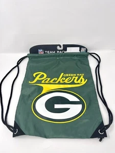 Northwest NFL Green Bay Packers Team Spirit Back Sacco Cordino Imbracatura Borsa WI - Foto 1 di 3