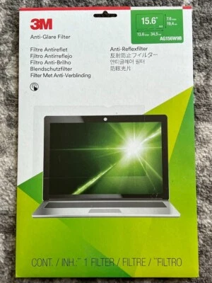 3M Anti-Glare Filter for 15.6" Widescreen Laptop (AG156W9B) - Image 1 of 2
