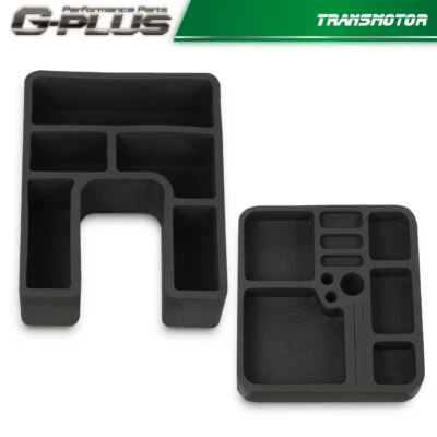 Fit For 1978-1996 Ford F150 F250 F350 Center Console Organizer Insert Custom - Image 1 of 4