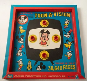 Toon-A-Vision No 1002 (UC4) Mickey Mouse Club (JSF6) Walt Disney Amsco USA - Picture 1 of 9