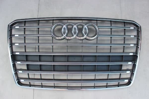 ATRAPA PARRILLA CROMADA AUDI A8 S8 D4 LIFT 4H0853651AG 2013-2017 QEM - Imagen 1 de 2