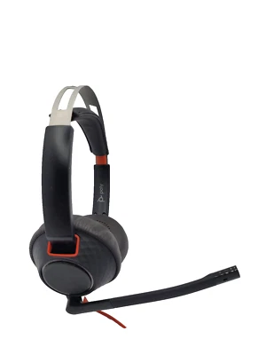 Poly Blackwire 5220 USB-C Stereo NC Headset Kopfhörer Schwarz / Rot - Bild 1 von 4