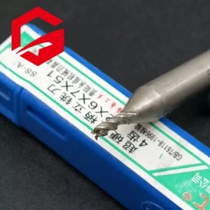 5pcs 2mm 4Flute 2×6×7×51mm×4F HSS Aluminium CNC End Mill Cutter (SWT) - Picture 1 of 5