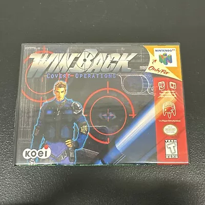 WinBack: Covert Operations (Nintendo 64, 1999) CIB **SEE DESCRIP** BN 6 - Image 1 of 4