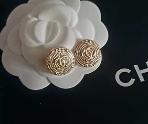 Set of 2 Chanel Buttons, Vintage Buttons, Luxury Buttons, Chanel Buttons, CC - Picture 1 of 5