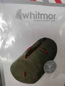 WHITMOR Christmas Tree Storage Bag Holds Up To 9' Disassembled Tree 29 X 56 NEW - Picture 1 of 8