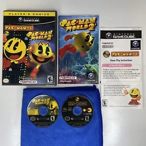 Pac-Man Vs. & Pac-Man World 2 (Nintendo Gamecube) w/ Manual - Picture 1 of 6