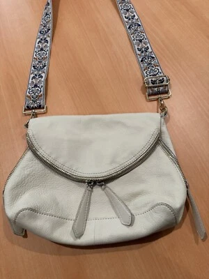 Bolso de mano Linea Pelle de cuero marfil/brossbody Foto 1 de 4