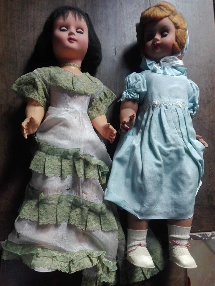 Bambole In Celluloide Anni 30 - Immagine 1 di 4