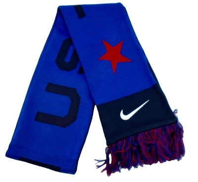 Nike Bufanda Equipo EE. UU. Invierno Juegos Olímpicos Deportes Adulto Azul Real/Rojo/Blanco Foto 1 de 4