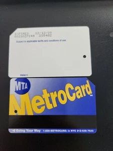 MTA MetroCard  For Test Only Blueback  Exp. 2000 RARE MINT Un Used condition. - Picture 1 of 1