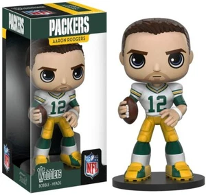 Funko Wobbler NFL Aaron Rodgers Figure Green Bay Packers Football - Picture 1 of 1