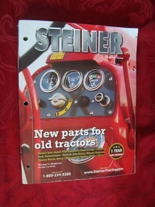 January 2019 Steiner Tractor Parts Catalog New Parts for Old Tractors Soft Cover - Picture 1 of 3