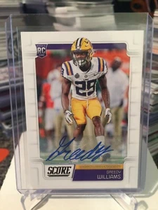 2019 score rc auto greedy williams browns lsu free shipping - Picture 1 of 1