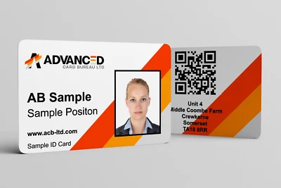 ADVANCED CARD BUREAU LTD Custom Printed PVC Photo ID Cards – A Perfect Solution for Professional Badges