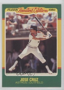 1986 Fleer Limited Edition Baseball Superstars Box Set Jose Cruz #13