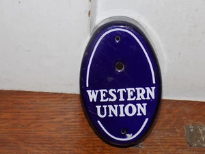 Vintage Western Union Porcelain Switch Cover - Picture 1 of 4