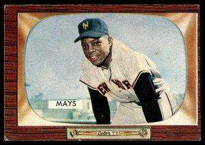 1955 Bowman Willie Mays #184 Altered