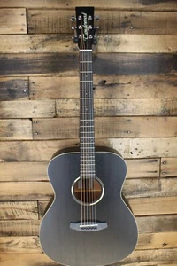 DAMAGED Tanglewood Blackbird Orchestra Acoustic-Electric Guitar Black #R9630 - Picture 1 of 11