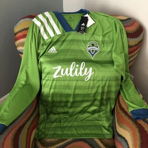 Camiseta de fútbol Adidas Seattle Sounders FC MLS manga larga nueva con etiquetas talla 3XL para hombre - Imagen 1 de 10