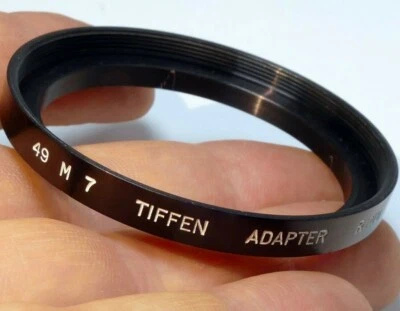 Tiffen 49mm to 54mm step up ring Adapter series 7 VII Filter Holder - Image 1 of 4