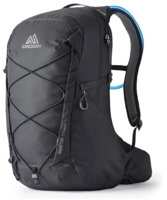 Mochila de Senderismo Gregory Inertia Hombre 24L H20 OBSIDIANA NEGRA NUEVA Foto 1 de 4