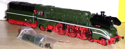 Trix 25027 H0 Dampflok Schorsch BR 02 0314-1 VES-M-Halle DR Epoche 4 Rauch-Sound - Bild 1 von 4