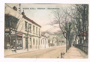 Wien XIII, Hütteldorf, Bahnhofstraße, 1914 - Foto 1 di 2