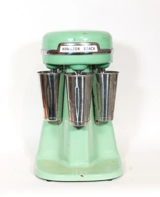 Batidora vintage Hamilton Beach 40DM Country Store con las 3 tazas * Funciona Foto 1 de 4