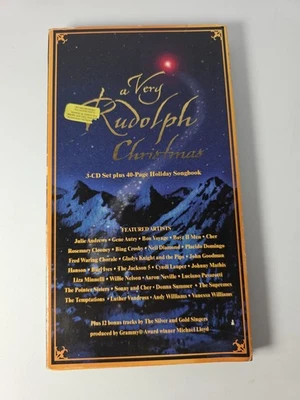 A Very Rudolph Christmas 1999 3 CD Set with 40 Page Holiday Songbook - Brand New Foto 1 de 4