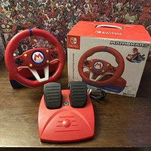 Nintendo Switch Mario Kart Racing Wheel Pro - Tested - Authentic - Picture 1 of 7