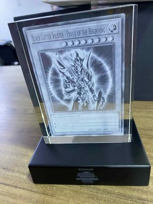 Yu-Gi-Oh!  Black Luster Trophy Championship 2022 Crystal Card  |  Konami TOP 32 - Image 1 of 4