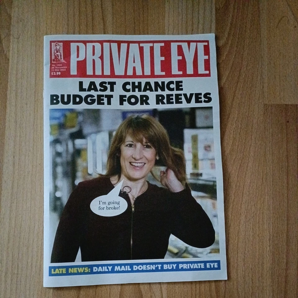 PRIVATE EYE  MAGAZINE NO 1663 🆕 - Image 1 of 1