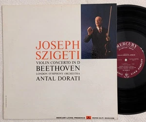 Mercury MG 50358 lp Beethoven VIOLIN CONCERTO Szigeti/ Dorati LSO mono RFR1/1 - Picture 1 of 5